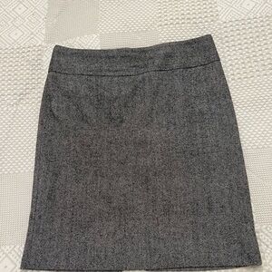 Banana Republic Gray Tweed Pencil Skirt size 14